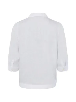 Franco Callegari Damen Bluse in weiß - Ärmel: 3/4 Arm
