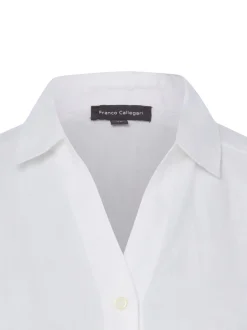 Franco Callegari Damen Bluse in weiß - Ärmel: 3/4 Arm