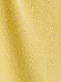 Franco Callegari Damen Pure Cashmere Pullover in gelb