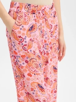Franco Callegari Damen Schlupfhose in rosa orange