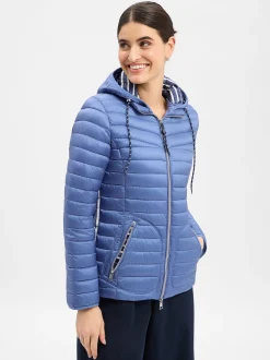 Franco Callegari Damen Steppjacke in indigo