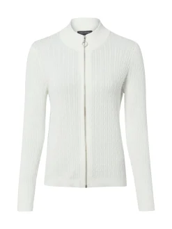 Franco Callegari Damen Strickjacke in weiß