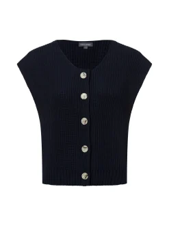 Franco Callegari Damen Strickweste in marine