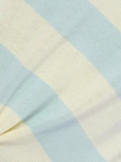 Franco Callegari Damen Strickpullover in hellblau vanille
