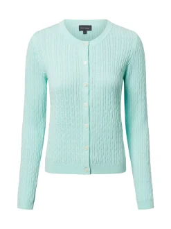 Franco Callegari Damen Strickjacke in mint