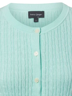 Franco Callegari Damen Strickjacke in mint