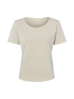 Franco Callegari Damen T-Shirt in sand - Ärmel: kurzarm
