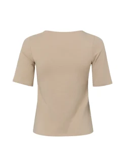Franco Callegari Damen T-Shirt in taupe - Ärmel: kurzarm