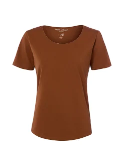 Franco Callegari Damen T-Shirt in cognac