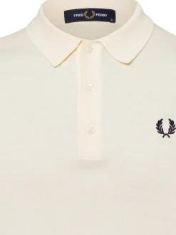 Fred Perry Herren Poloshirt in sand blau
