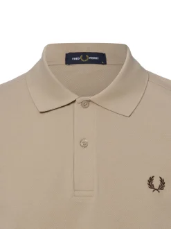 Fred Perry Herren Poloshirt in melange - Ärmel: kurzarm