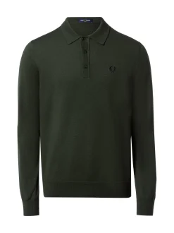 Fred Perry Herren Pullover in tanne - Ärmel: langarm