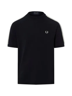 Fred Perry Herren T-Shirt in marine ecru