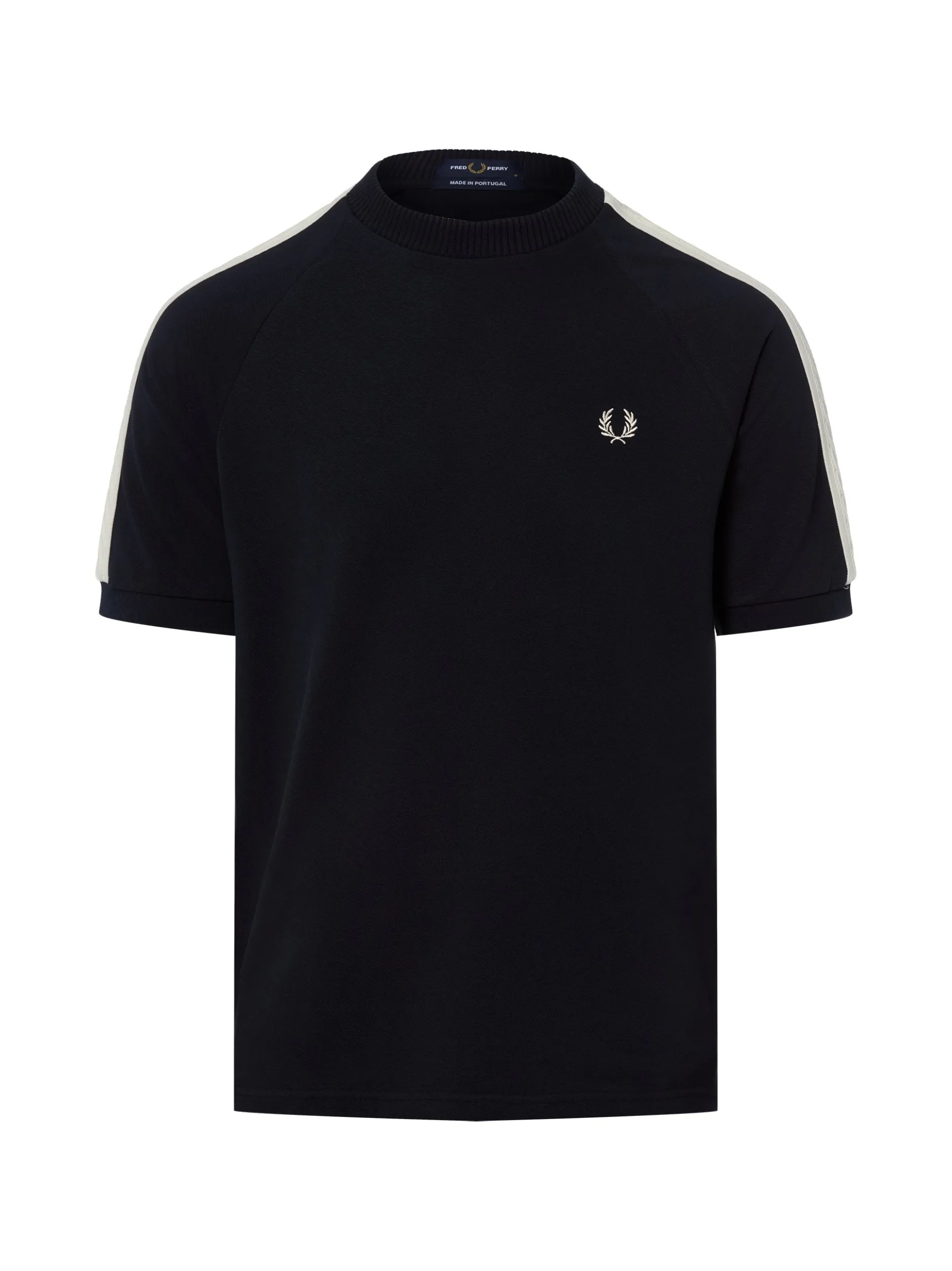 Fred Perry Herren T-Shirt in marine ecru