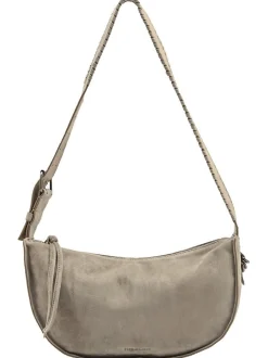 FredsBruder Damen Handtasche - Whipstitch Soul Hobo in grau