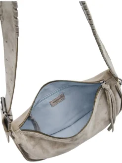 FredsBruder Damen Handtasche - Whipstitch Soul Hobo in grau
