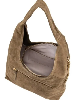 FredsBruder Damen Handtasche - Velvet Wild Hobo in khaki