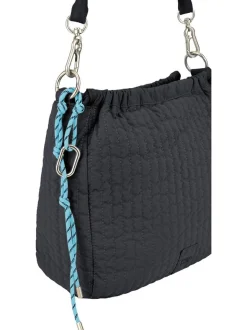 FredsBruder Damen Handtasche - Just Flow Hobo in schwarz