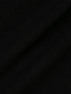 Free People Damen Top in schwarz - Ausschnitt: Rundhals