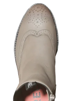 FREUDE Damen Chelsea-Boots - BELINA in taupe