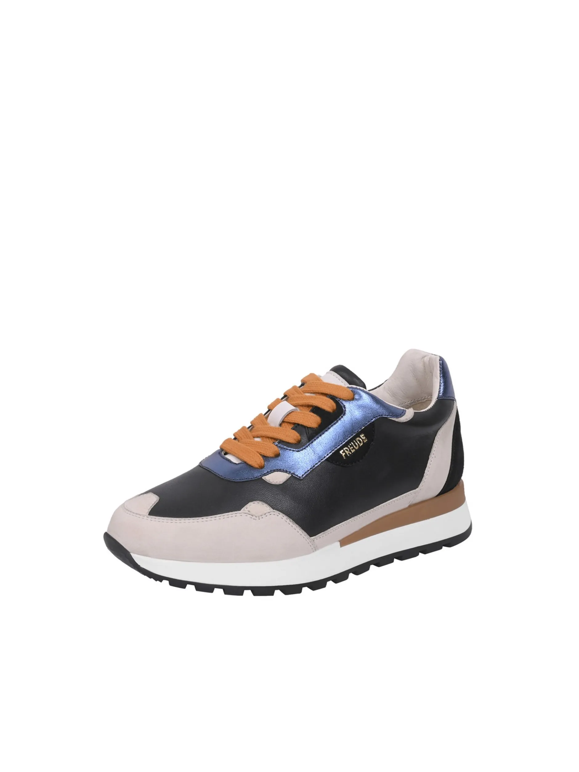 FREUDE Damen Sneaker - AGATA in schwarz beige