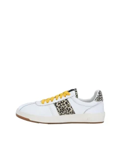 FREUDE Damen Sneaker - ARIELLE in weiß braun