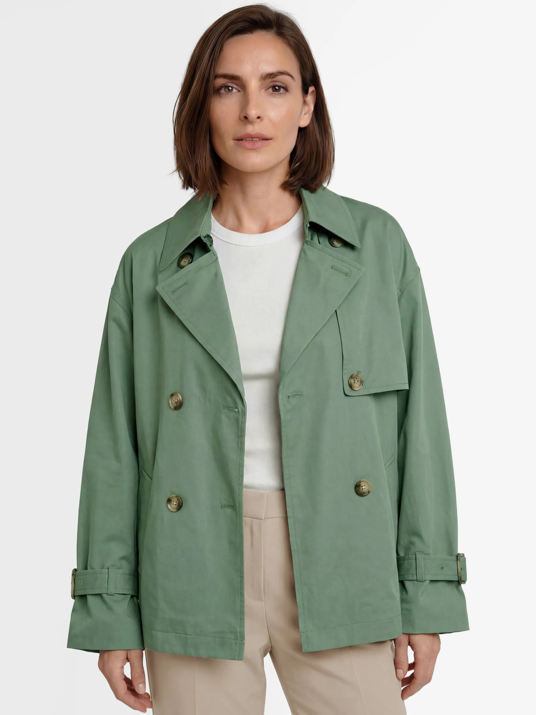 Fuchs Schmitt Damen Trenchjacke - Alicante in oliv
