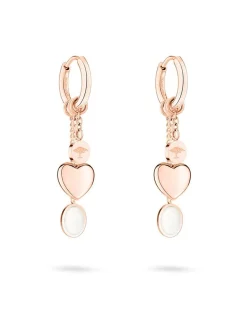 Fynch-Hatton Damen Ohrhänger - 3 Charms in roségold