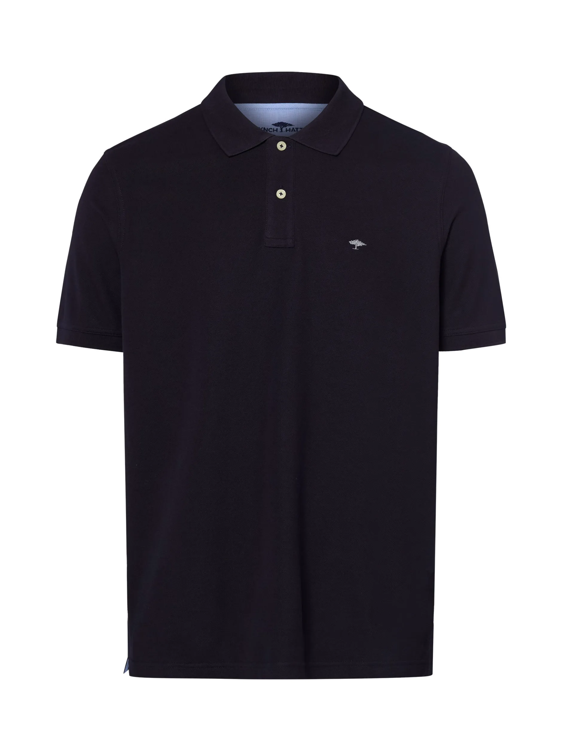 Fynch-Hatton Herren Poloshirt in marine - Ärmel: kurzarm