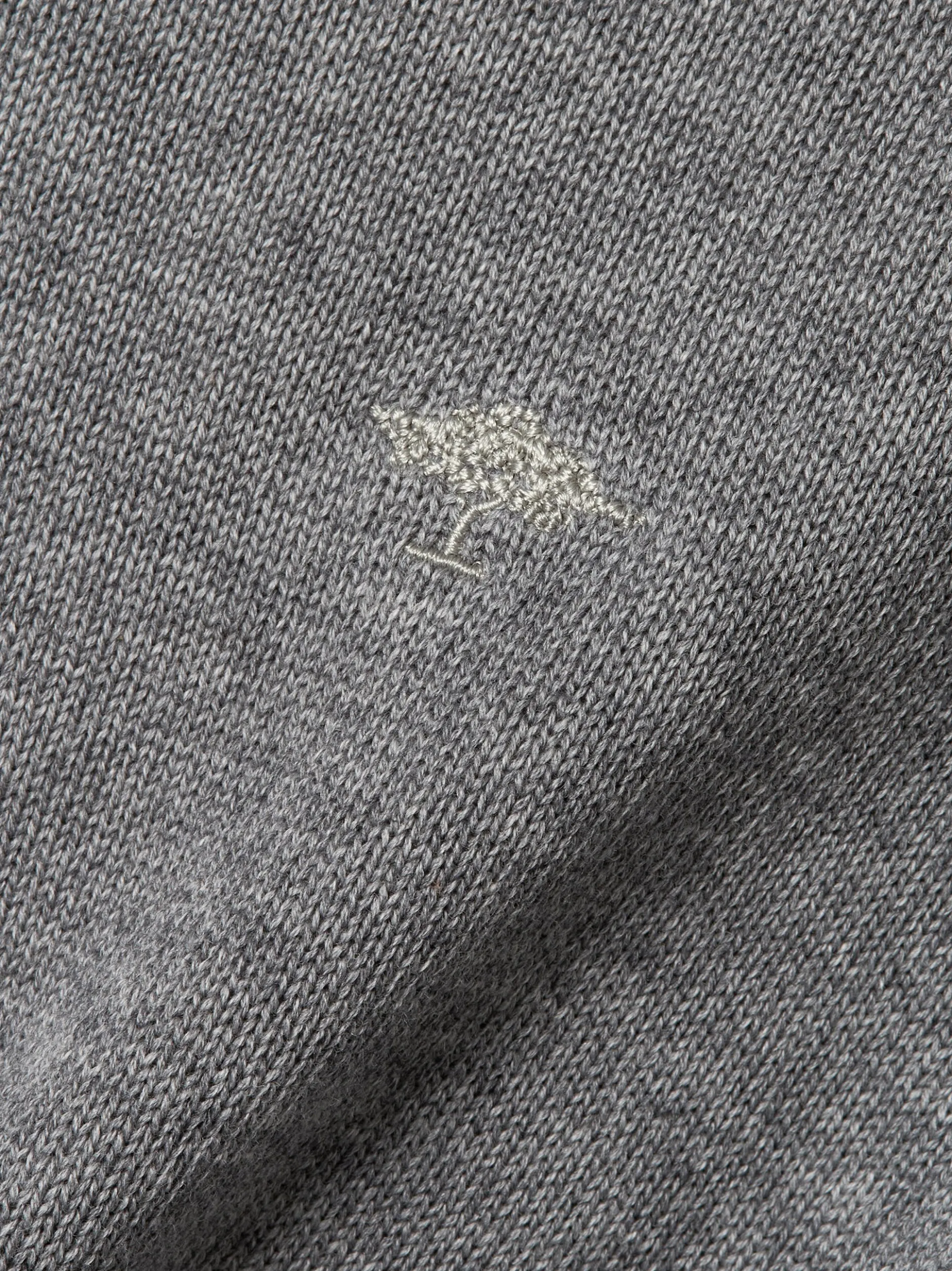 Fynch-Hatton Herren Pullover in grau - Ärmel: langarm