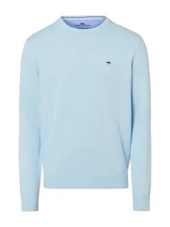 Fynch-Hatton Herren Strickpullover in hellblau