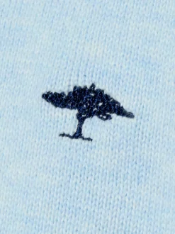 Fynch-Hatton Herren Strickpullover in hellblau