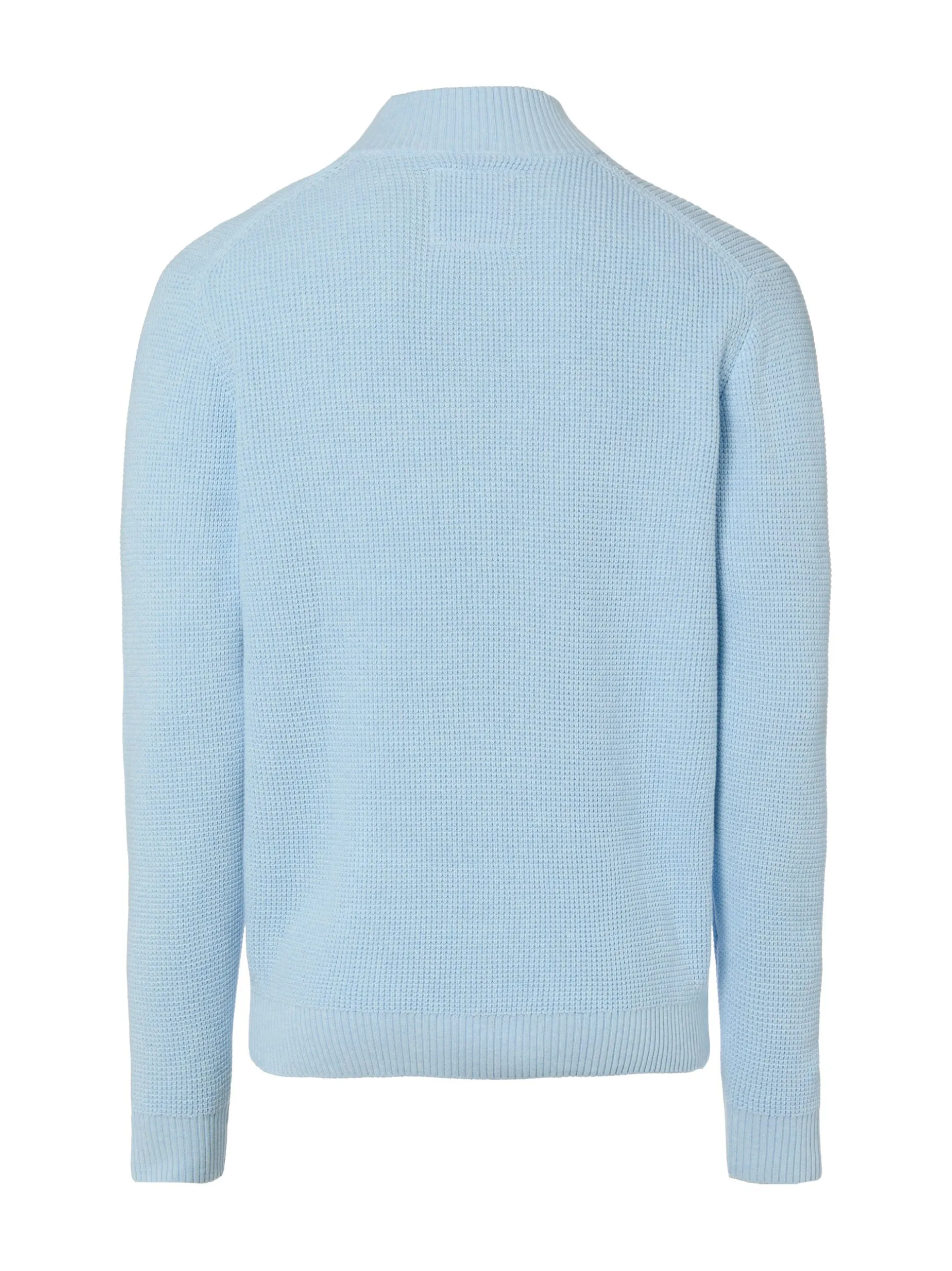 Fynch-Hatton Herren Strickpullover in hellblau