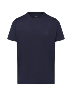 Fynch-Hatton Herren T-Shirt in marine - Ärmel: kurzarm