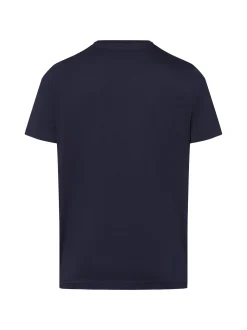 Fynch-Hatton Herren T-Shirt in marine - Ärmel: kurzarm