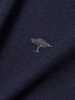 Fynch-Hatton Herren T-Shirt in marine - Ärmel: kurzarm