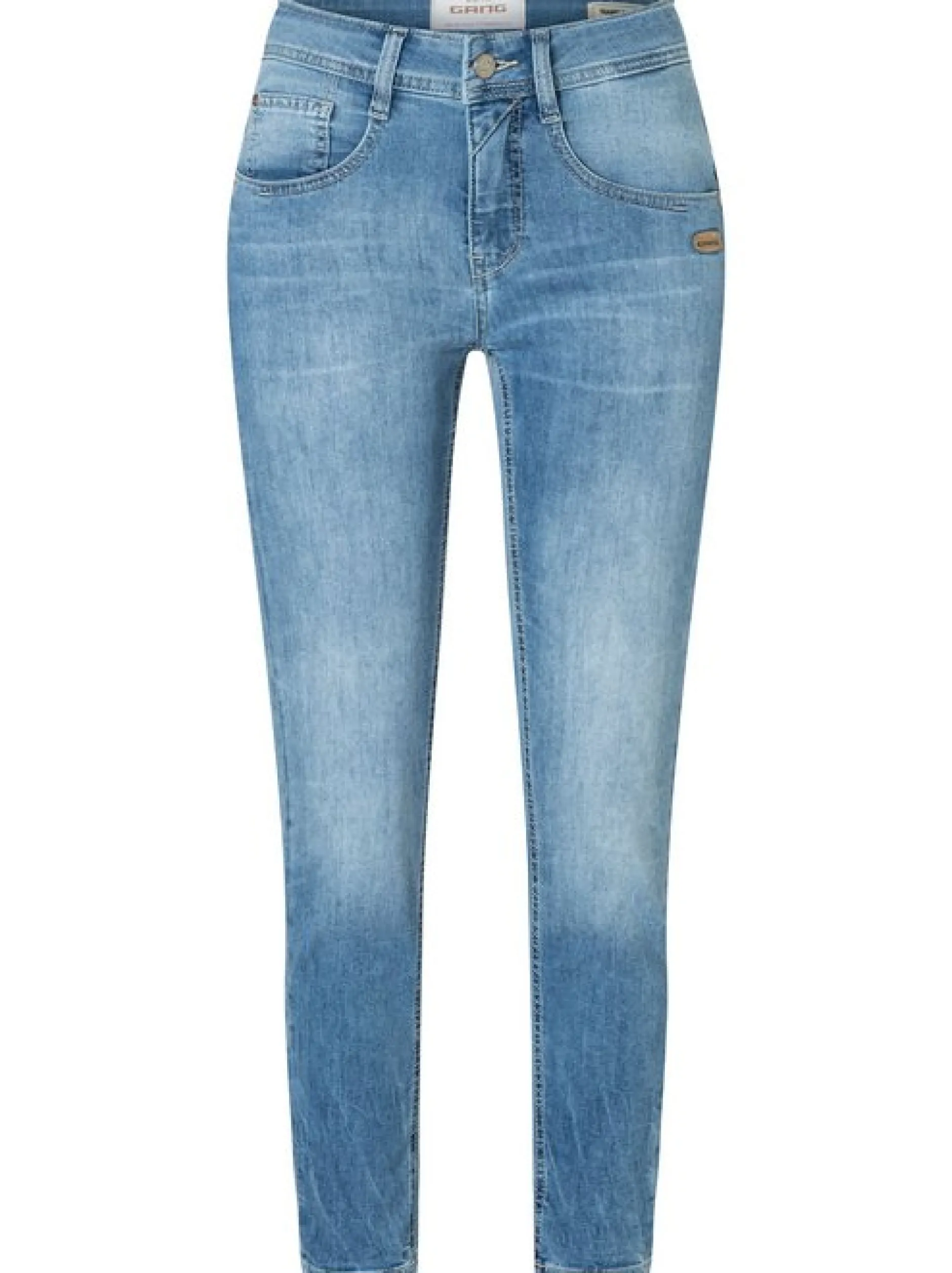 GANG Damen Jeans - 94AMELIE CROPPED in hellblau