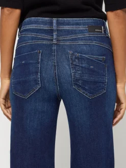 GANG Damen Jeans - 94AMELIE WIDE in blau - Länge: lang