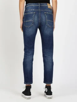 GANG Damen Jeans - 94NICA CROPPED in blau