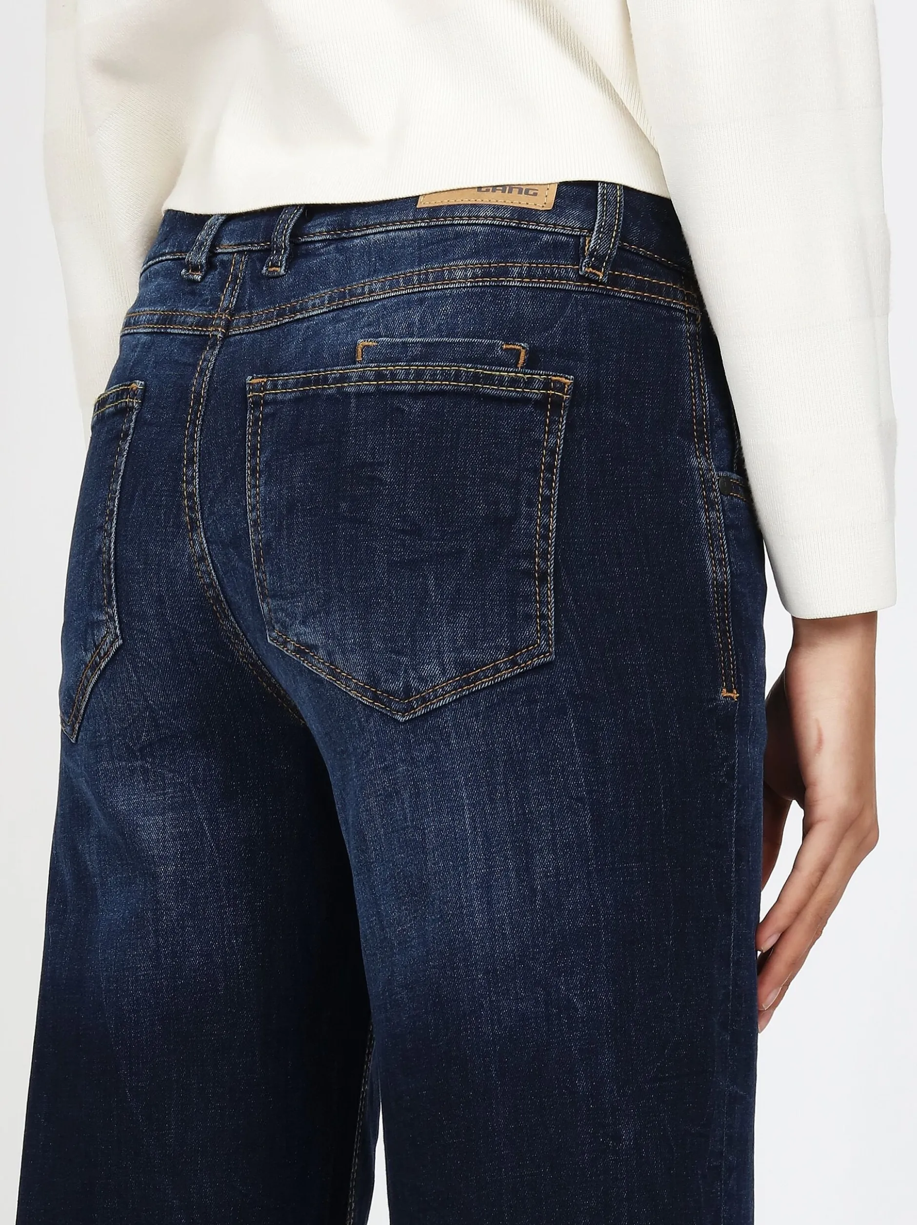 GANG Damen Jeans - 94RIVER in blau - Länge: lang