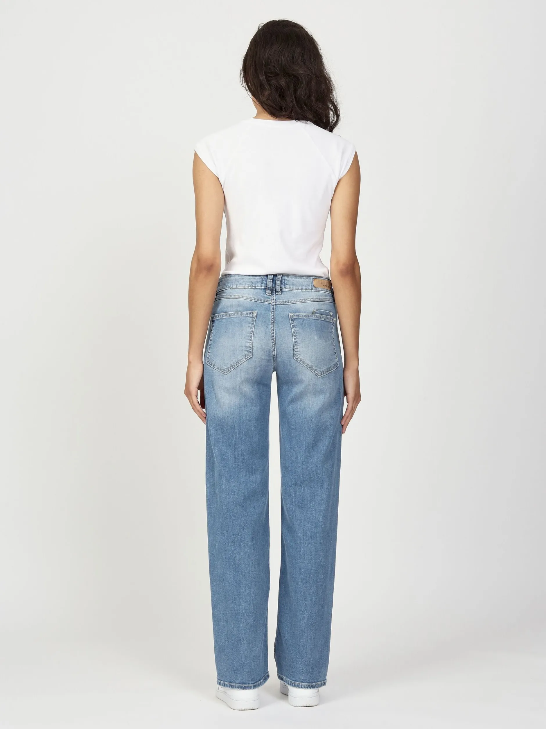 GANG Damen Jeans - 94RIVER in hellblau - Länge: lang