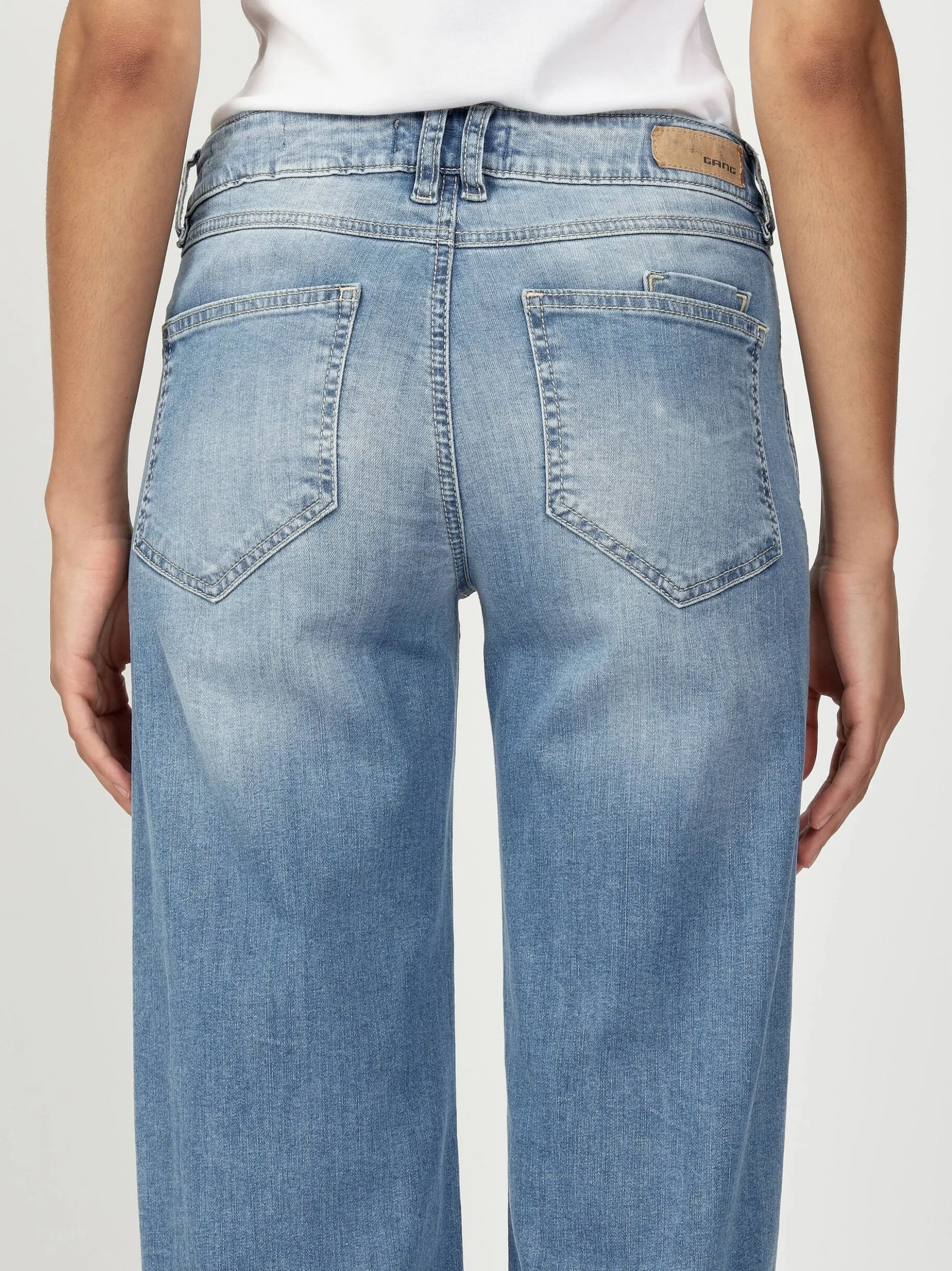 GANG Damen Jeans - 94RIVER in hellblau - Länge: lang