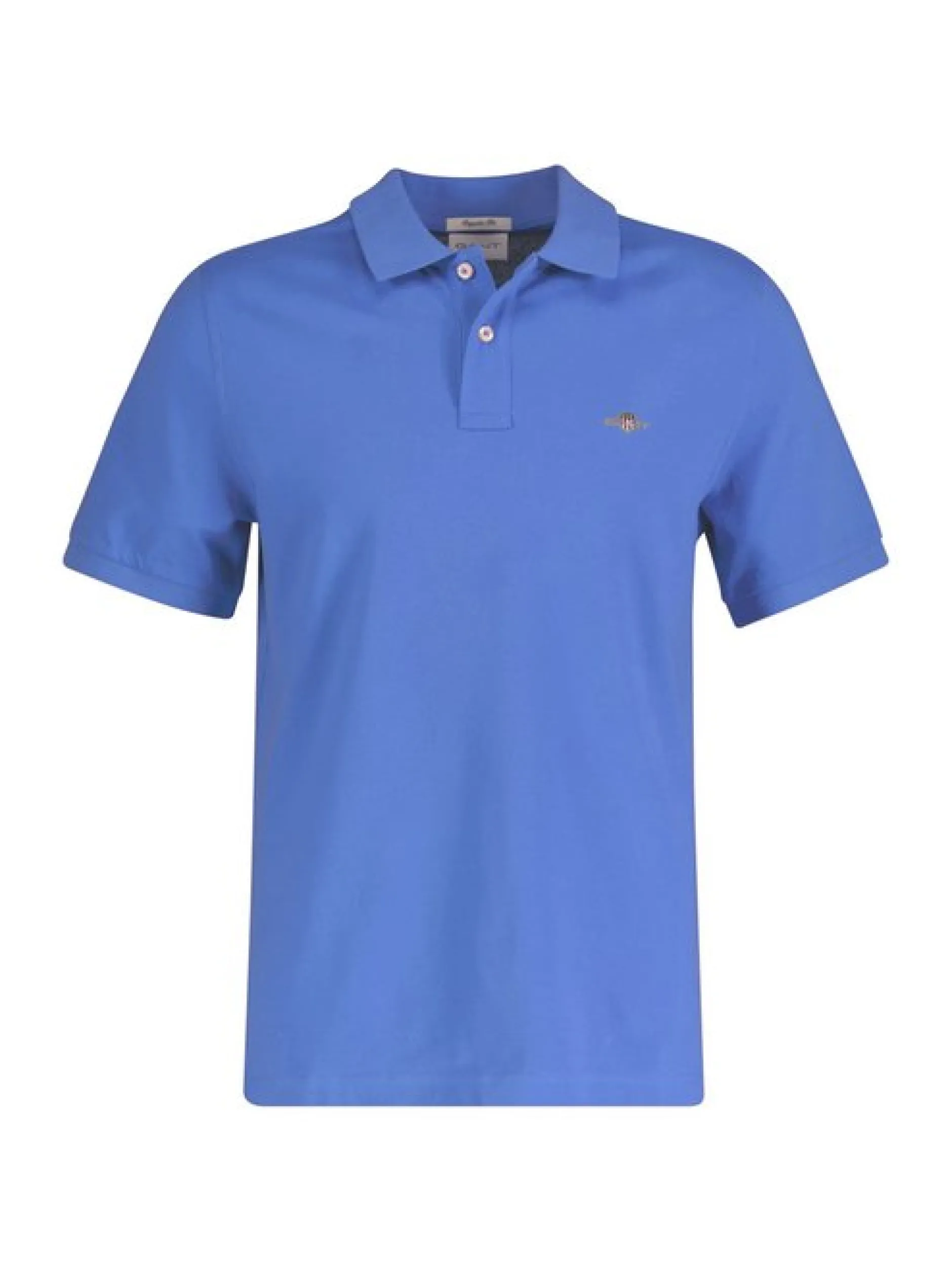 Gant Herren Poloshirt 1er Pack in blau - Ärmel: kurzarm