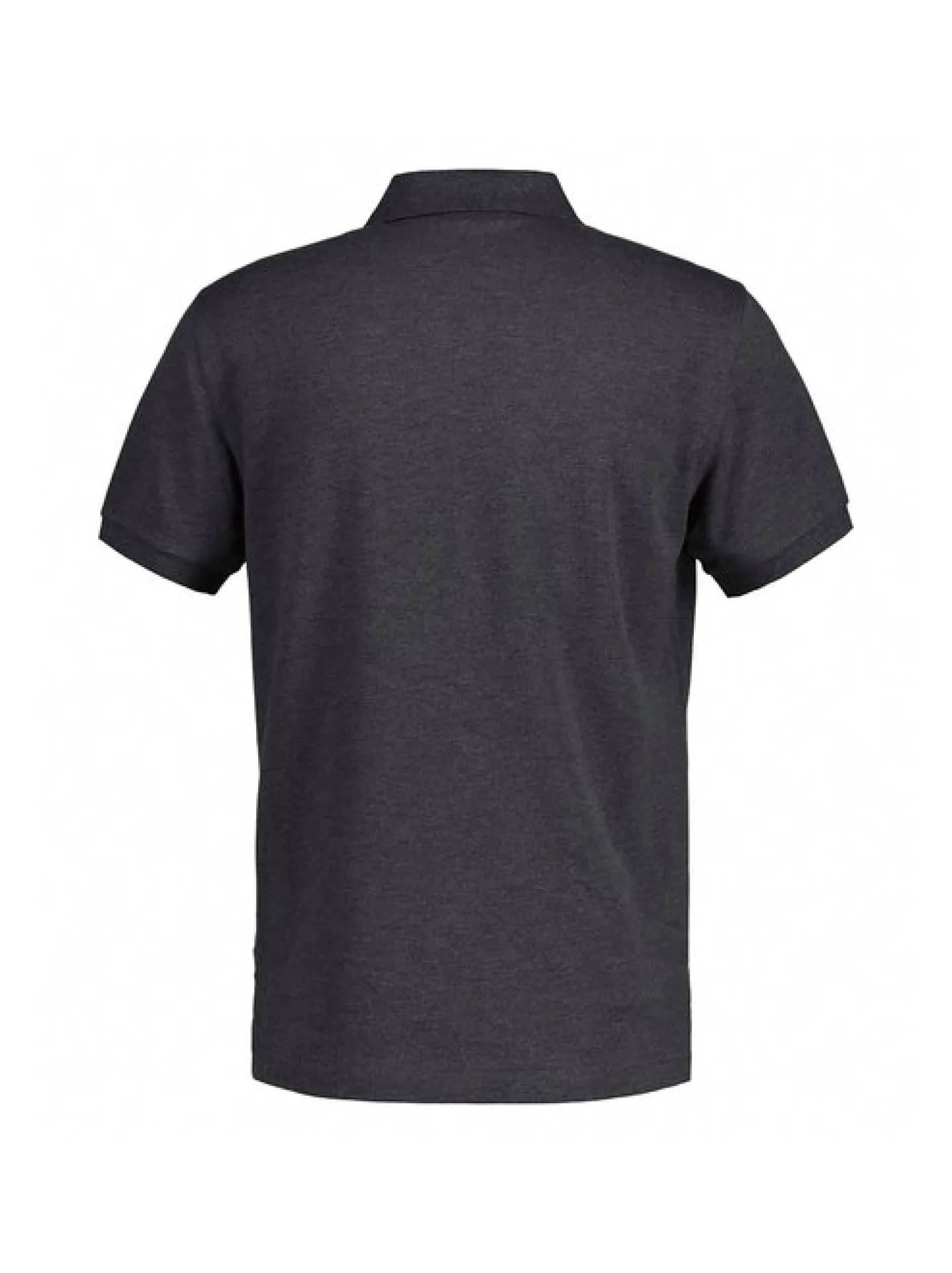 Gant Herren Poloshirt in anthrazit - Ärmel: kurzarm