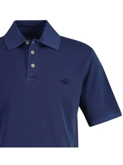 Gant Herren Poloshirt in blau - Ausschnitt: Polokragen