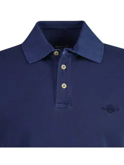 Gant Herren Poloshirt in blau - Ausschnitt: Polokragen