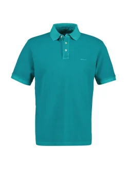 Gant Herren Poloshirt in blau - Ausschnitt: Polokragen
