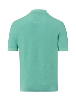 Gant Herren Poloshirt in türkis - Ausschnitt: Polokragen