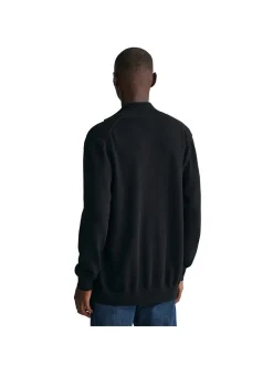 Gant Herren Strickjacke in schwarz - Ärmel: langarm