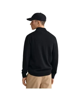 Gant Herren Strickjacke in schwarz - Ärmel: langarm